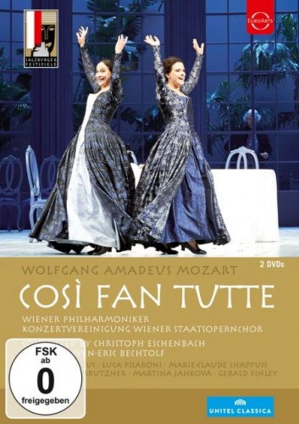 Mozart Cosi Fan Tutte Dvd Dvd Ntsc Euroarts 2072748 