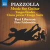 Piazzolla - Music for Guitar: Tango-Etudes, Cinco piezas, Tango Suite Piazzolla - Music for Guitar: Tango-Etudes, Cinco piezas, Tango Suite