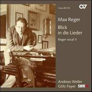 Reger - Lieder with Piano