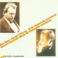 Kaminski / Reger - Works for Cello and Piano | Audite AUDITE97436