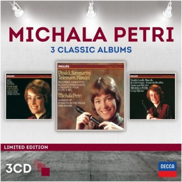 Michala Petri: 3 Classic Albums | Decca 4787601