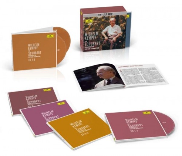 Wilhelm Kempff: The Schubert Recordings on DG (CD + Blu-ray Audio)