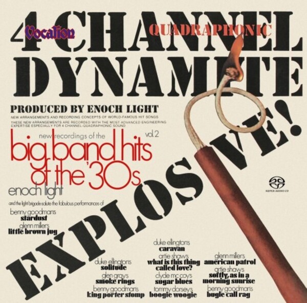 Enoch Light: 4-Channel Dynamite & Big Band Hits of the ’30s Vol.2