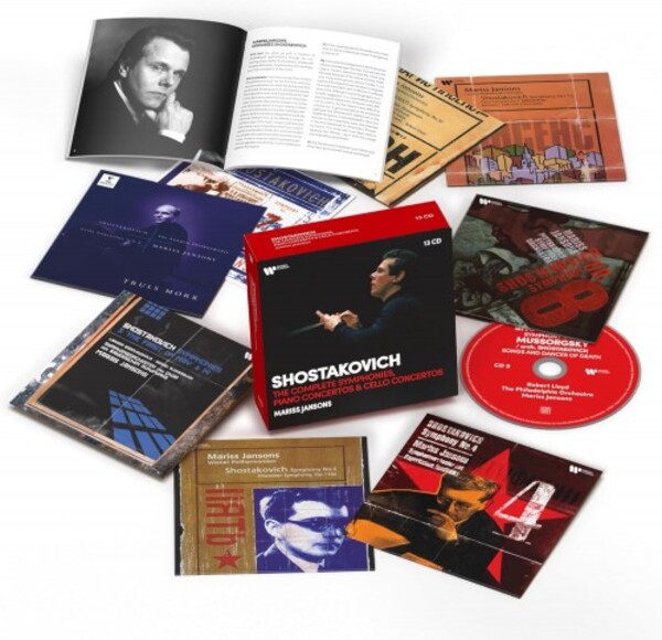Shostakovich - Complete Symphonies, Cello Concertos & Piano Concertos | Warner 5419795717