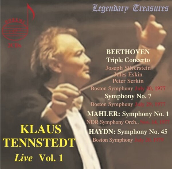 Klaus Tennstedt Live Vol.1: Beethoven, Mahler, Haydn | Doremi DHR82412