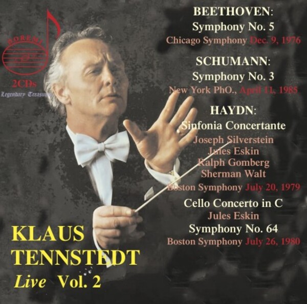 Klaus Tennstedt Live Vol.2: Beethoven, Schumann, Haydn | Doremi DHR82434