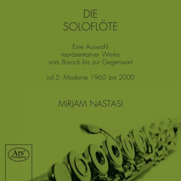 The Solo Flute Vol.5: Modern (1960 to 2000) | Ars Produktion ARS38175