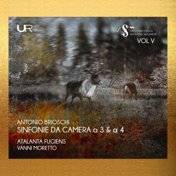 Brioschi - Sinfonie da Camera a 3 & a 4 | Urania LDV14123