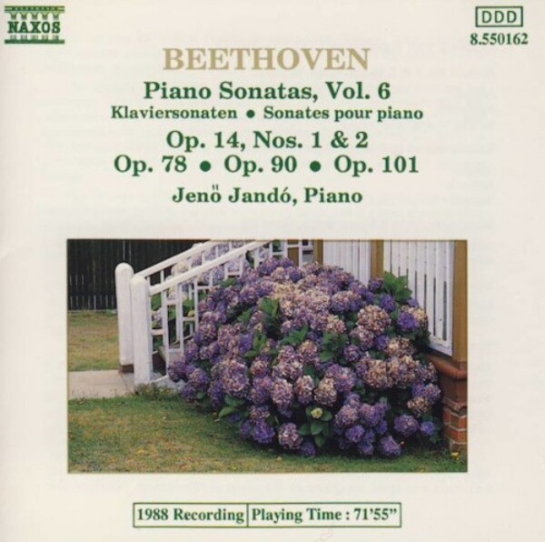 Beethoven, Jen Jand - Piano Sonatas, Vol. 6