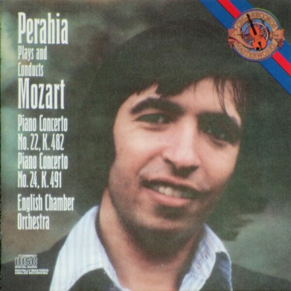 Mozart - Perahia, English Chamber Orchestra - Perahia Plays And Conducts Mozart Piano Concerto No. 22, K.482  Piano Concerto No. 24, K.491 (USED) | CBS MK42242