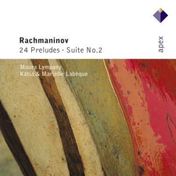Rachmaninov - Moura Lympany, Katia & Marielle Labque - 24 Preludes & Suite No. 2 (USED)