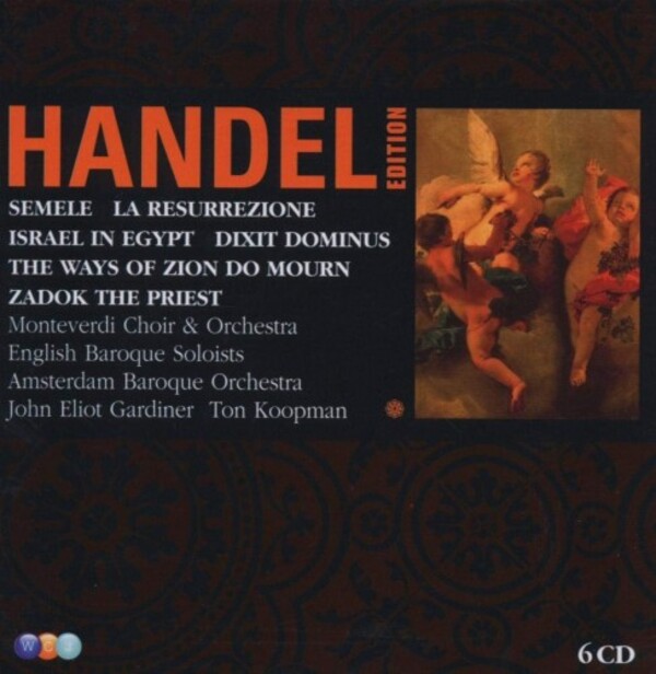 Handel Edition : Vol.5 Semele; Israel in Egypt; Dixit Dominus; Zadok; La Resurrezione