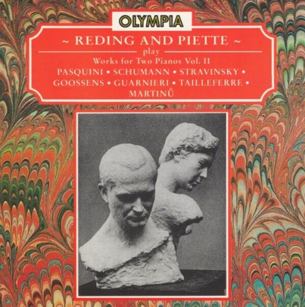 Reding And Piette - Works For Two Pianos Vol. II (USED) | Olympia OCD272