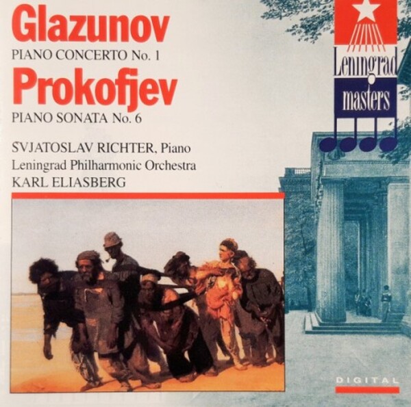 Glazunov - Piano Concerto No. 1 & Prokofiev - Piano Sonata No. 6 (USED)