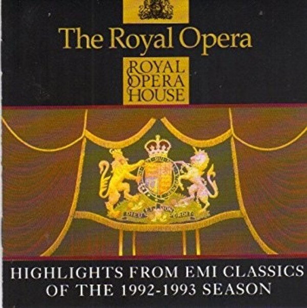 The Royal Opera - Highlights From EMI Classics Of The 1992-1993 Season (USED)