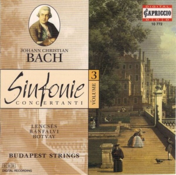 Johann Christian Bach - Sinfonie Concertanti Volume 3 (USED)