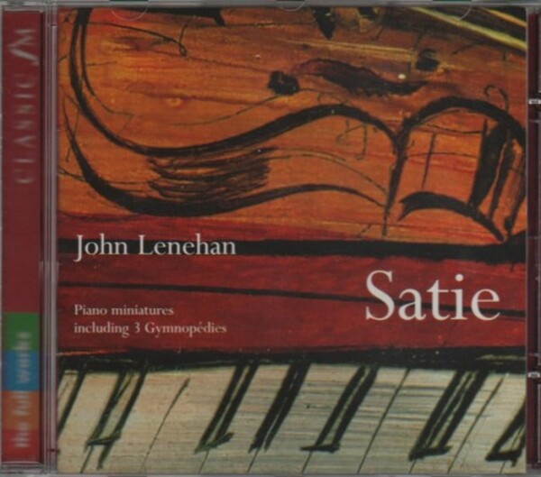John Lenehan - Satie Piano Miniatures including 3 Gymnopedies (USED)