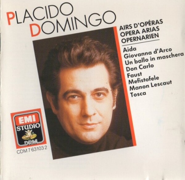 Placido Domingo - Airs D Operas&Opera Arias&Opernarien (USED)