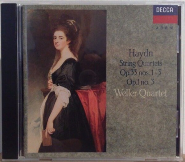 Haydn - String Quartets Op. 33 Nos. 1-3, Op. 1 No.3 (USED)
