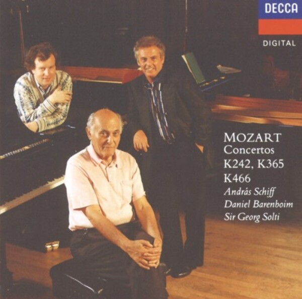 Mozart - Concertos K242, K365, K466 (USED)