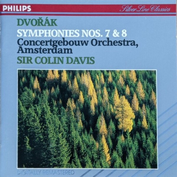 Dvořk & Concertgebouw Orchestra, Amsterdam, Sir Colin Davis - Symphonies Nos. 7 & 8 (USED)