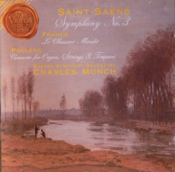 Boston Symphony Orchestra, Charles Munch Saint-Sans, Poulenc, Franck - Saint-Sans - Symphony No. 3 - Others (USED)