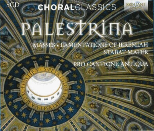 Giovanni Pierluigi da Palestrina - Pro Cantione Antiqua - Masses - Lamentations Of Jeremiah - Stabat Mater (USED)