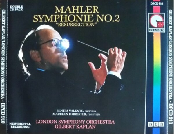 Mahler, Benita Valente, Maureen Forrester, London Symphony Orchestra, Gilbert Kaplan - Symphonie No. 2 Rsurrection (USED) | IMP Classics DPCD910