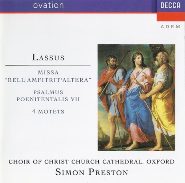 Lassus - Missa Bell Amfitrit Altera & Psalmus Poenitentalis VII & 4 Motets (USED)