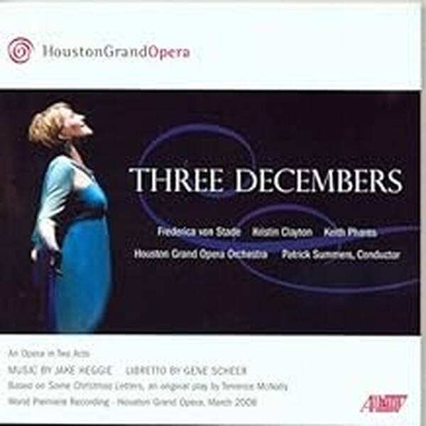Jake Heggie - Three Decembers (USED) | Albany TROY107374