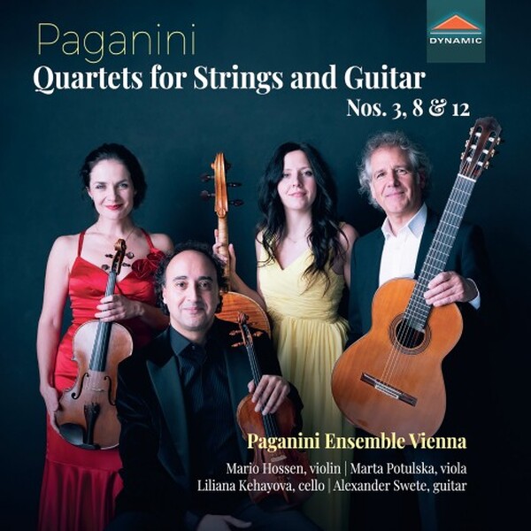 Paganini - Guitar Quartets 3, 8 & 12