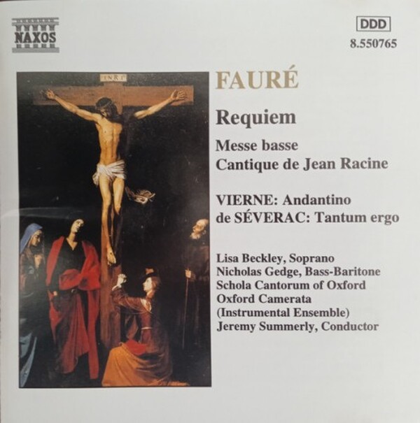 Faure, Vierne & De Sverac - Requiem, Andantino & Tantum ergo
