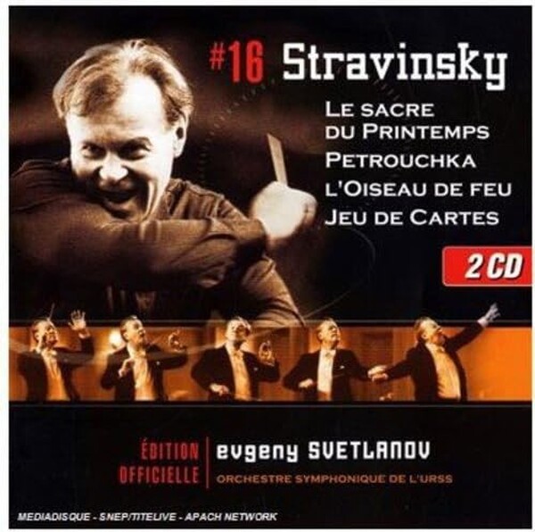 Stravinsky : Sacre Du Printemps, Petrouchka, Oiseaux De Feux, Jeux De Cartes (USED)