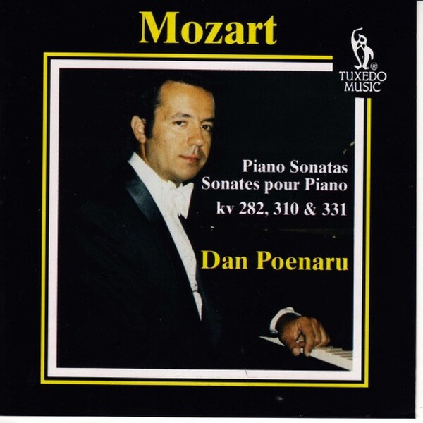 MOZART Piano Sonatas KV282-KV310-3KV 31 (USED) | Tuxedo Music TUXCD2009