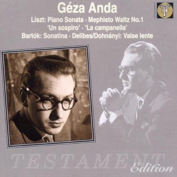 Geza Anda Plays Liszt, Bartok and Dohnanyi (USED)