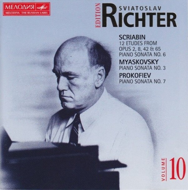 Richter Edition - Vol 10, Scriabin, Myaskovsky & Prokofiev (USED)