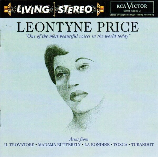 Leontyne Price - Arias From Il Trovatore  Madama Butterfly  La Rondine  Tosca  Turandot (USED)