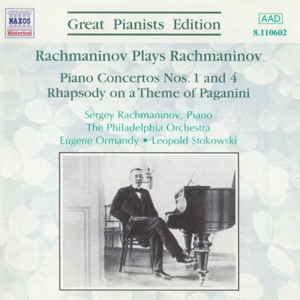 Rachmaninov - Piano Concertos 1 & 4, Paganini Rhapsody (USED)