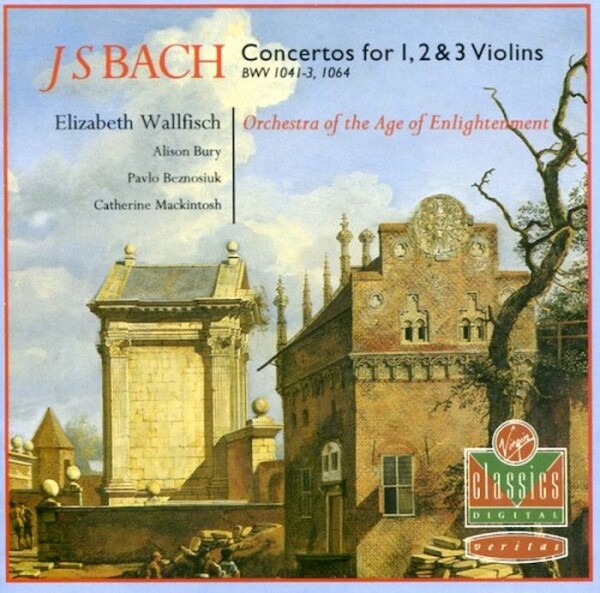 JS Bach - Concertos for 1, 2 & 3 Violins BWV 1041-3, 1064 (USED)
