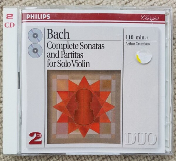 Bach - Complete Sonatas And Partitas For Solo Violin (USED)