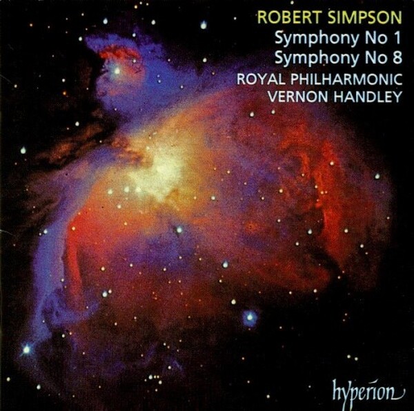 Robert Simpson - Symphonies 1 & 8 (USED) | Hyperion CDA66890 Robert Simpson - Symphonies 1 & 8 (USED) | Hyperion CDA66890