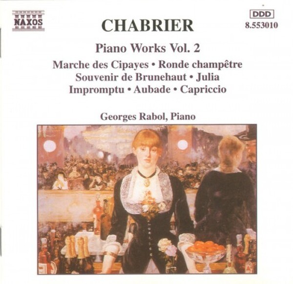 Chabrier - Piano Works Vol. 2 (USED)