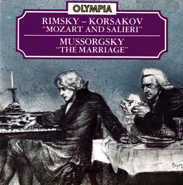 Rimsky-Korsakov - Mozart And Salieri & Mussorgsky - The Marriage (USED)