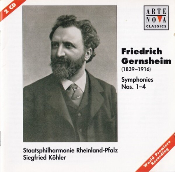 Friedrich Gernsheim - Symphonies Nos.1-4 (USED)