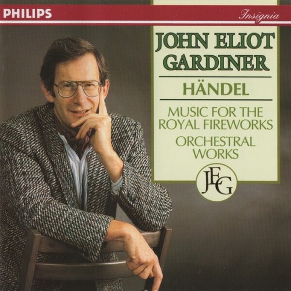 H�ndel, English Baroque Soloists conducted by John Eliot Gardiner - Music For The Royal Fireworks & Orchestral Works (USED)