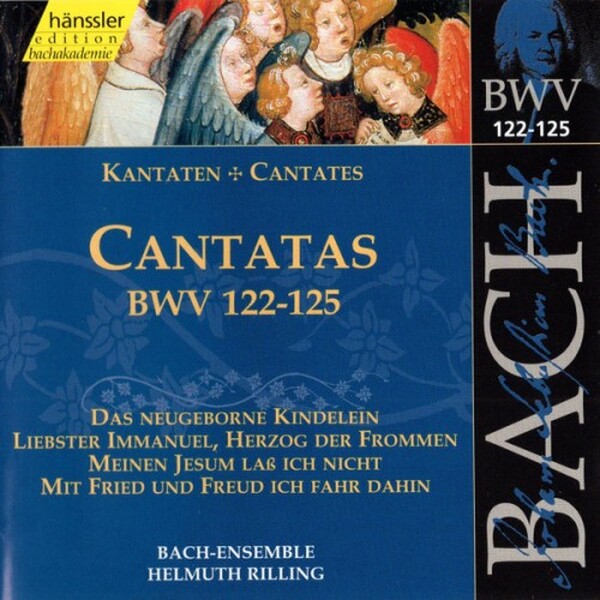 J S Bach - Cantatas Vol.39 (BWV 122,123,124,125) (USED)