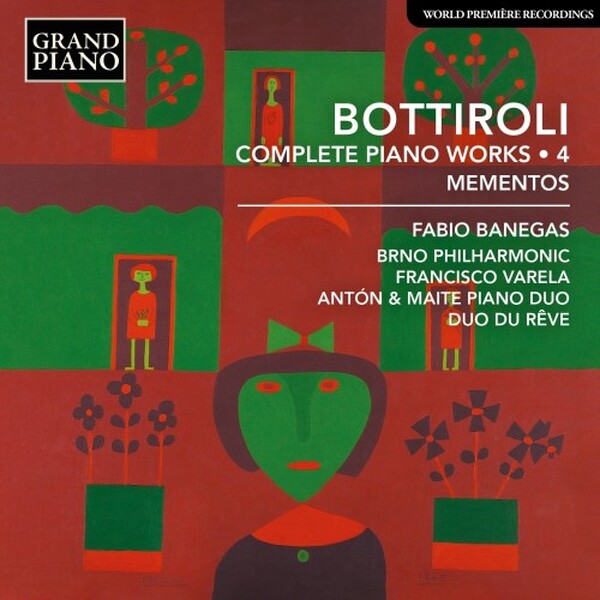 Bottiroli - Complete Piano Works Vol.4: Mementos | Grand Piano GP959
